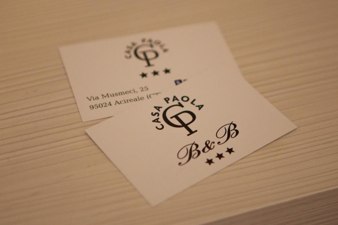 Casapaola B&B Rooms Acireale Zewnętrze zdjęcie